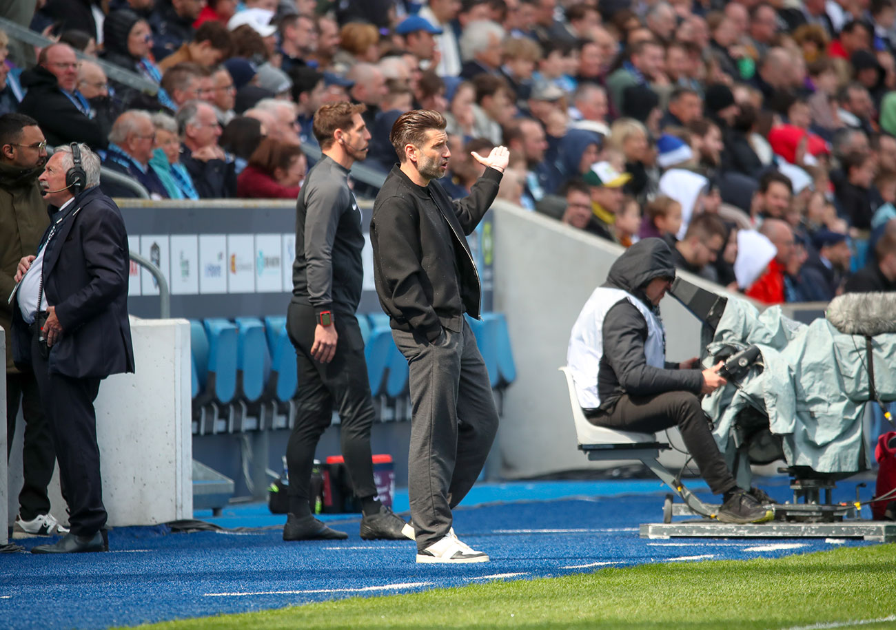 Pour le déplacement au Parc des Princes, Luka Elsner dispose d'un effectif au complet avec les retours de suspension de Christopher Opéri, Abdoulaye Touré et André Ayew. ©Damien Deslandes