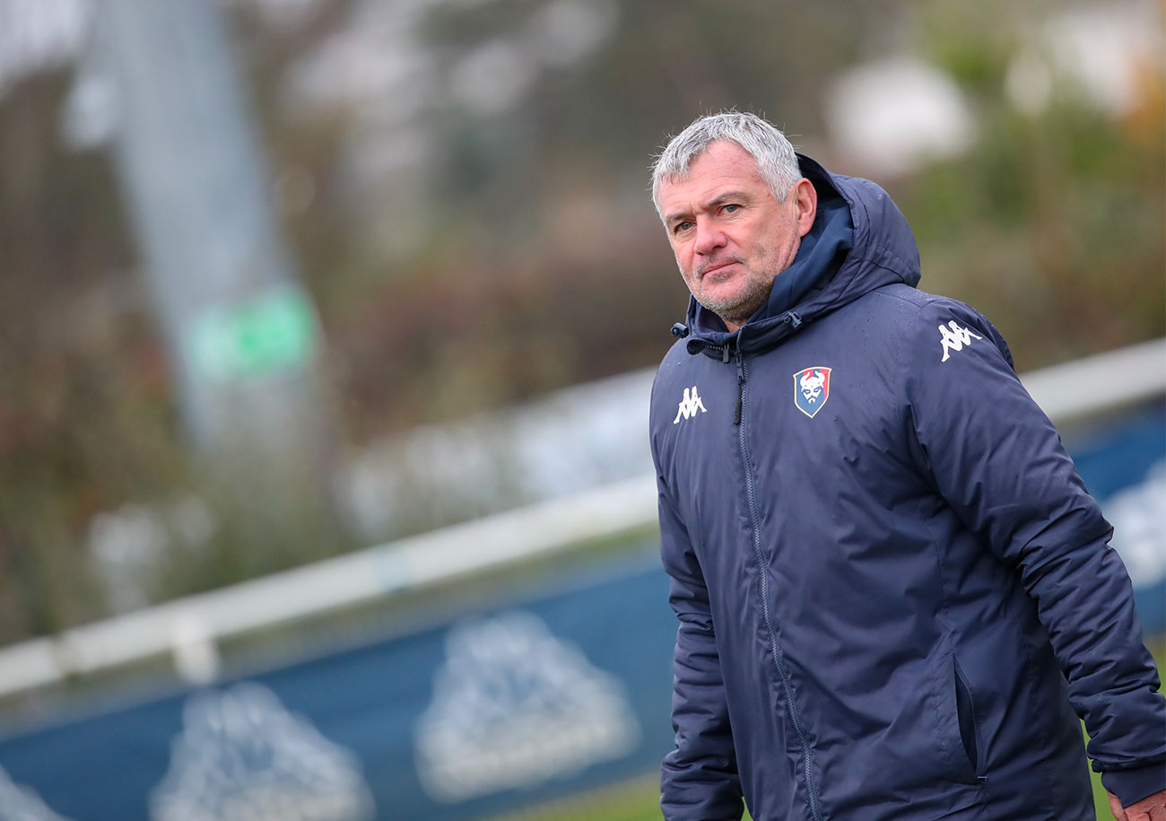 En fin de contrat au 30 juin avec le Stade Malherbe, Patrice Sauvaget n'a pas voulu évoquer son avenir. ©Damien Deslandes