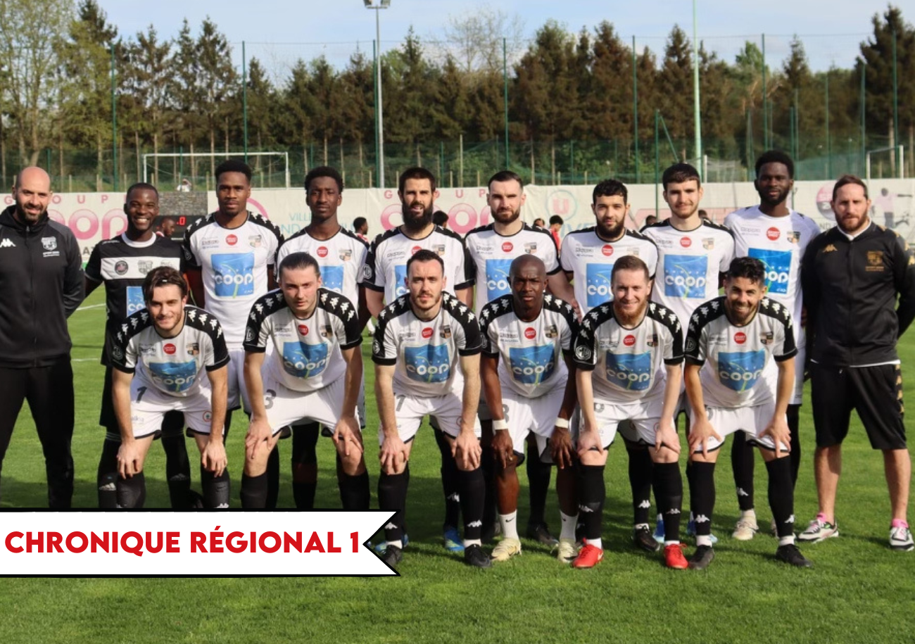 Les joueurs du Grand-Quevilly FC sont dans le coup pour ramener leur club en National 3, un an après la descente. ©Vizuart - Arthur B.