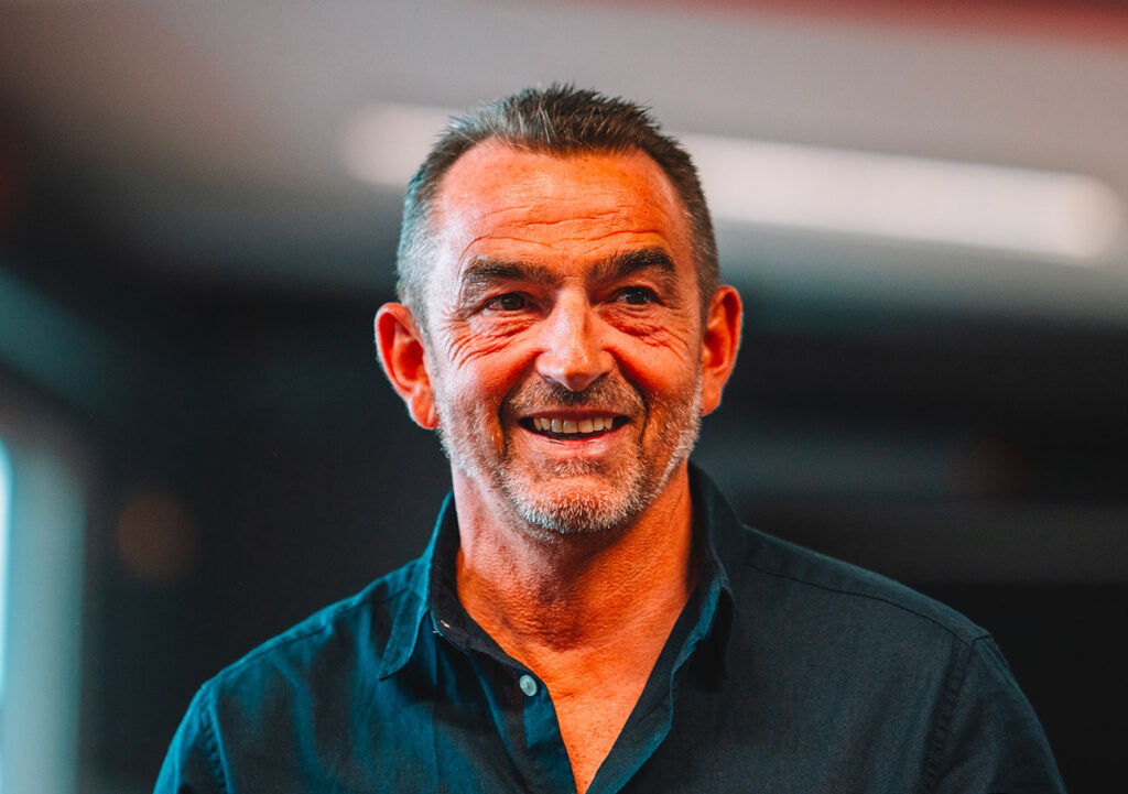 Après Thierry Moreau, David Caillard, Cédric Hoarau, Frank Dechaume et Tony Théault, Vincent Laigneau est le sixième entraîneur de Thierry Deslandes en 13 ans de présidence. ©La Mos
