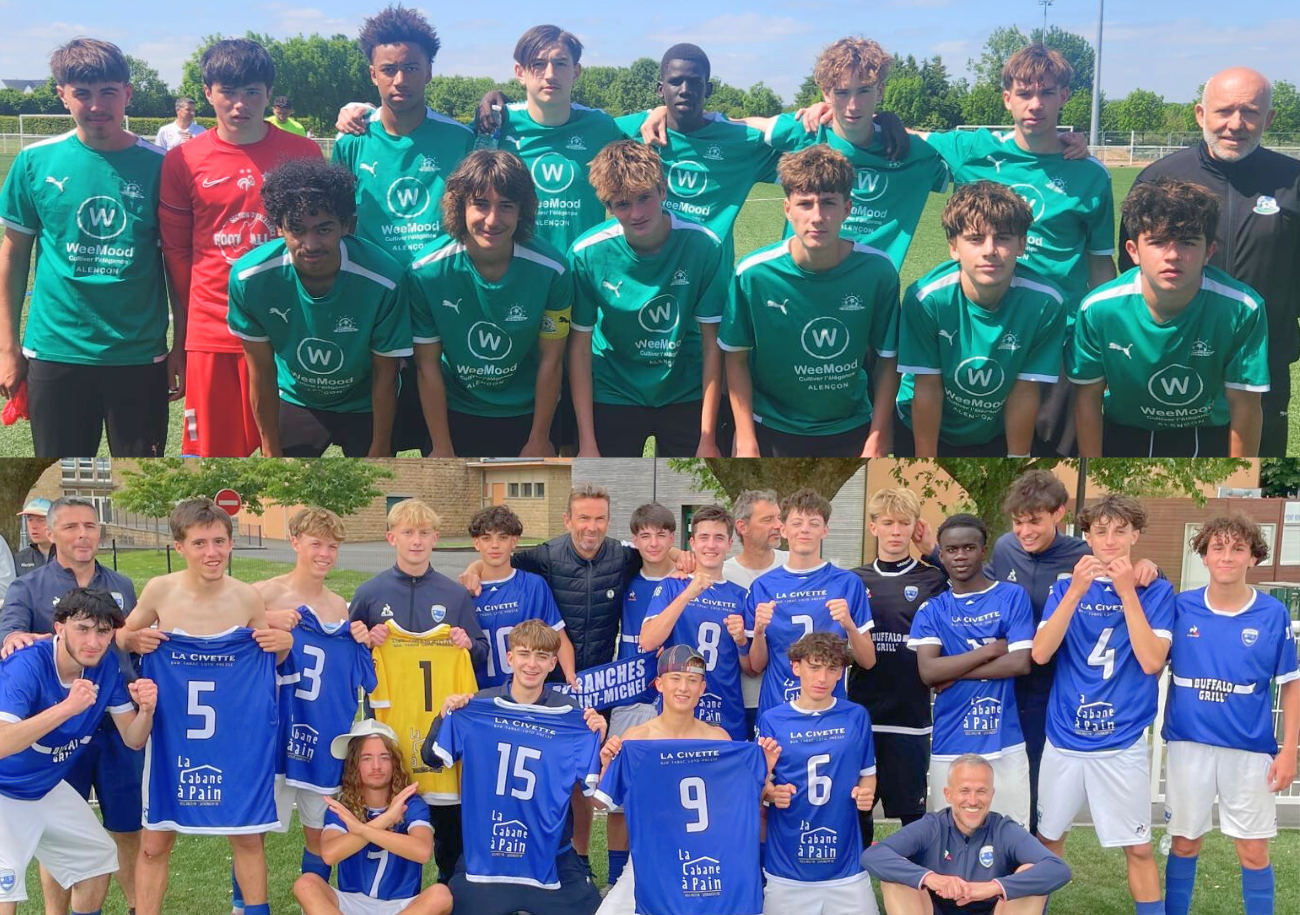 Les jeunes Alençonnais sont prêts à relever l'immense défi de faire tomber le champion avranchinais. ©USA ©USAMSM