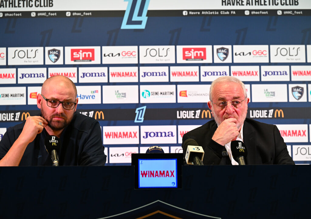 Dans les prochaines semaines, le directeur sportif Mathieu Bodmer et le président Jean-Michel-Roussier vont s'atteler à constituer un effectif compétitif à Didier Digard avec encore moins de moyens que cette saison. ©Emmanuel Lelaidier