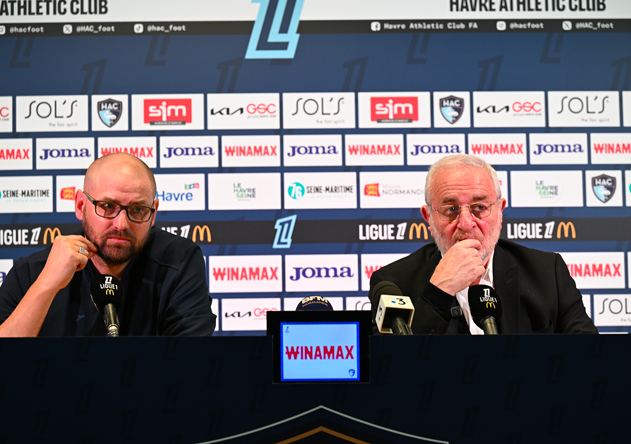 Dans les prochaines semaines, le directeur sportif Mathieu Bodmer et le président Jean-Michel-Roussier vont s'atteler à constituer un effectif compétitif à Didier Digard avec encore moins de moyens que cette saison. ©Emmanuel Lelaidier