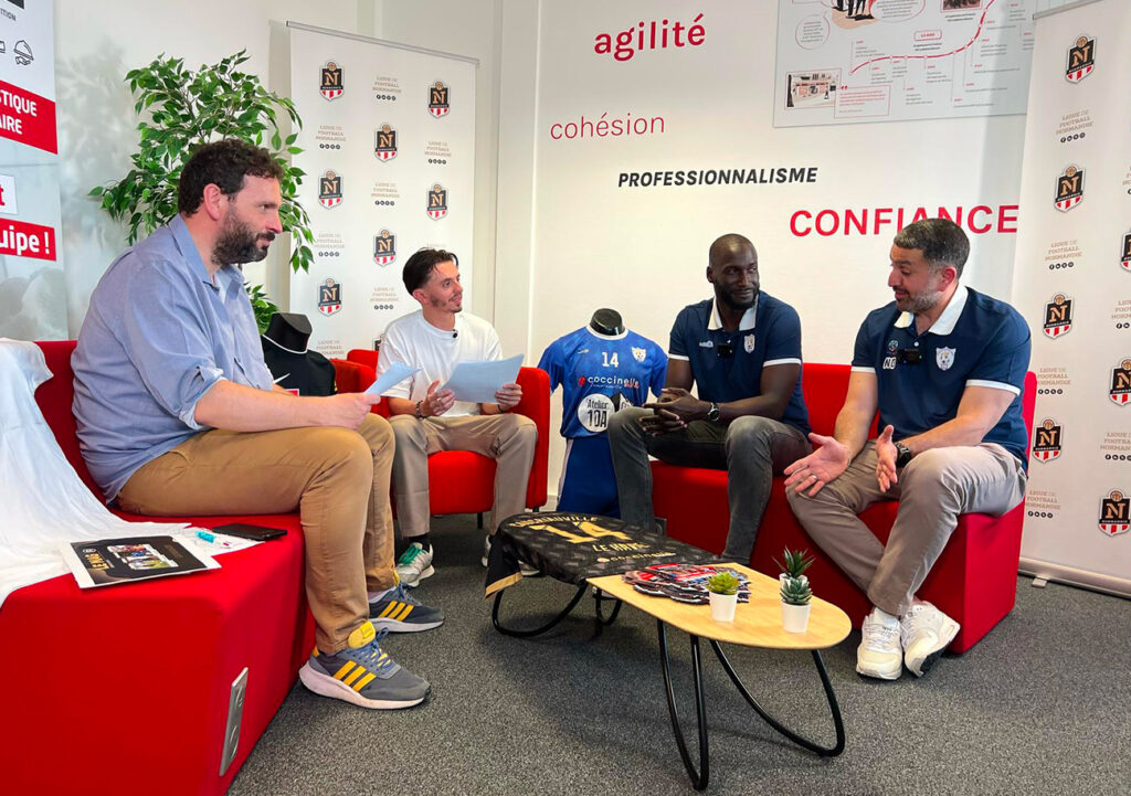 Kalidou Thioubou et Nourredine Bouchlaghem, respectivement coach et vice-président du Havre Caucriauville, sont les invités de Thomas Baize et Mathieu Billeaud dans le septième numéro de R1 Le Mag'.