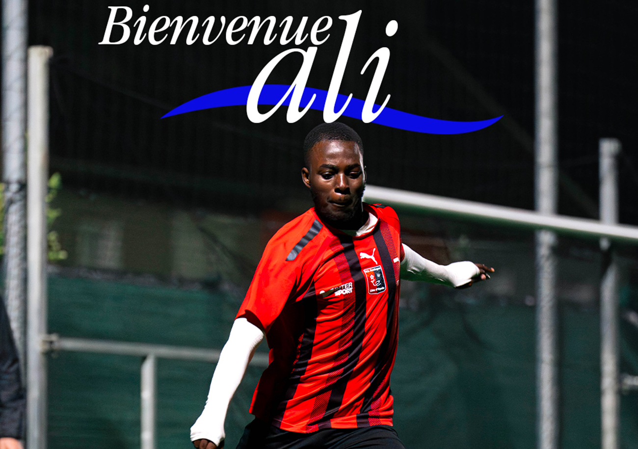 Ali Dicko s'est engagé pour une durée de deux ans avec l'US Avranches. ©USBCO