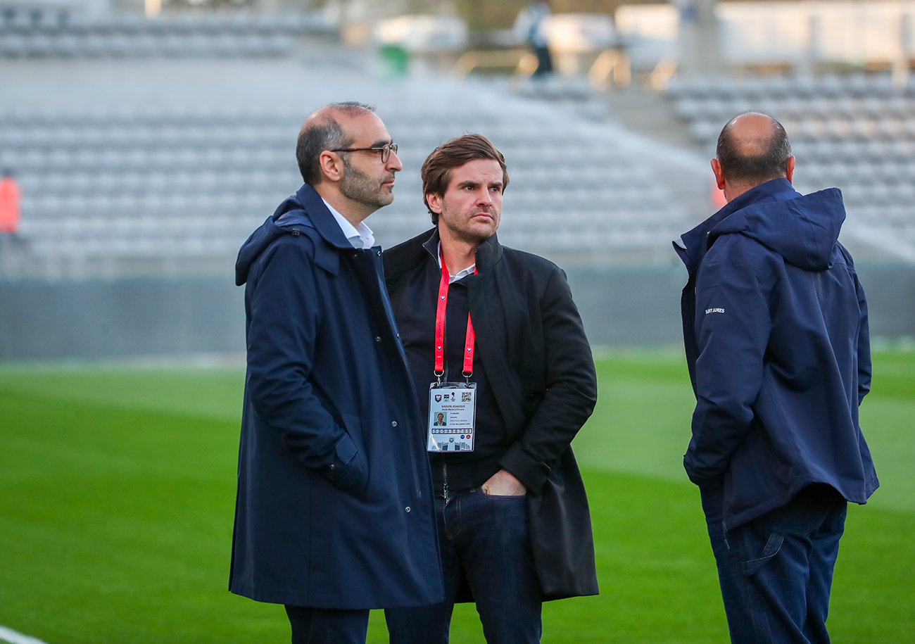 Dans le cadre du plan social activé par le président Ziad Hammoud, le directeur général Josselin Flamand et la famille Mbappé, une vingtaine de salariés du Stade Malherbe sur les 70 en CDI vont perdre leur emploi. ©Damien Deslandes