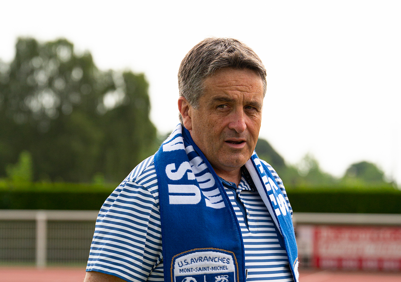 Jusqu'à présent en charge de l'association, Morgan Coursin a été élu à la tête de la SASP de l'US Avranches. ©Rémy Caraby - USAMSM