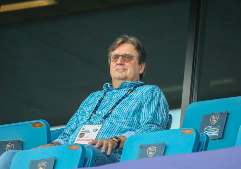 C'est une page de dix ans qui s'apprête à se refermer au HAC avec le départ de Vincent Volpe et l'arrivée de Blue Crow Sports Group. ©Damien Deslandes
