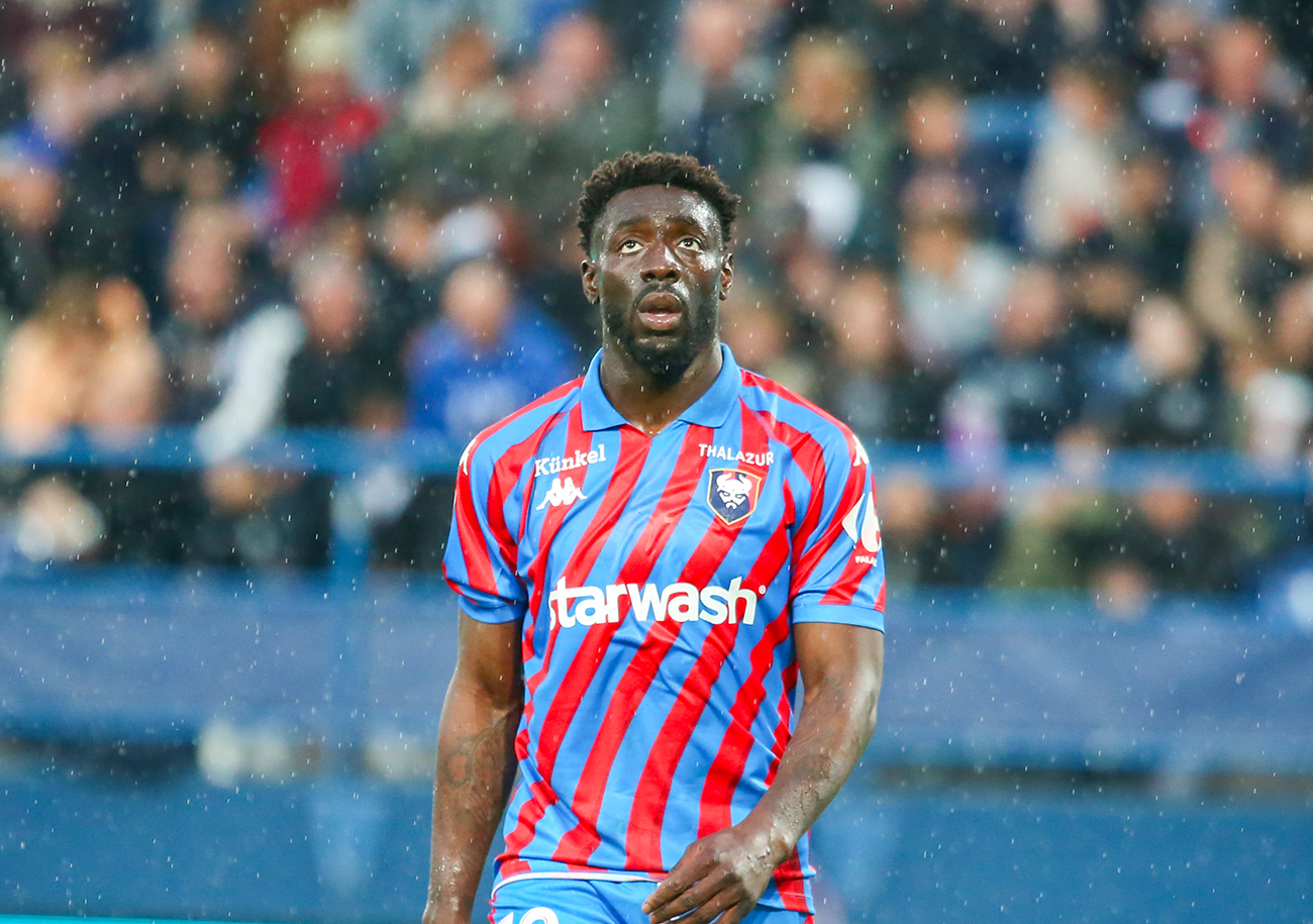 Alexandre Mendy quitte donc le Stade Malherbe avec 75 buts au compteur, inscrits depuis 2020. ©Damien Deslandes