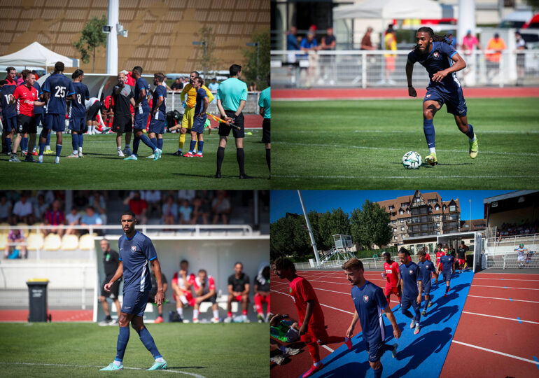 S'il l'a associé en première période à la recrue Léandro Morante, Brahim Traoré ne devrait plus défendre les couleurs « Rouge et Bleu » au 1er septembre, après la fin du mercato. ©Damien Deslandes