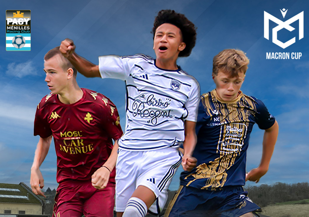 Pour la 9e édition de la Macron Cup dédiée aux U15, le Pacy-Menilles Racing Club accueille des clubs amateurs, des « pros » et deux équipes venues de la Réunion et de la Guyane. ©PMRC