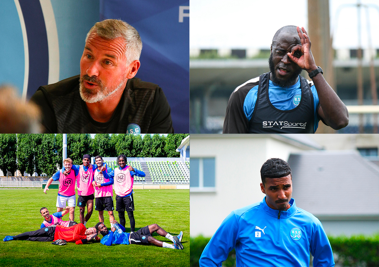 Pour cette dixième saison consécutive en N2, l'US Granville de Mathias Jouan a enregistré pas moins de 14 recrues ! ©Lilian Ozouf
