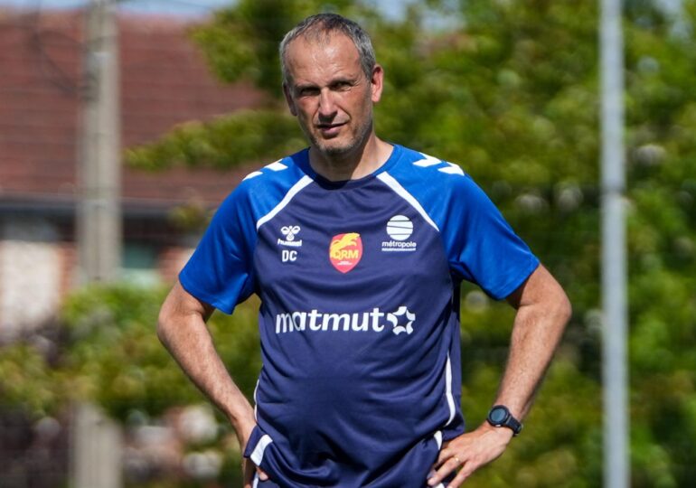 Alors que QRM a terminé la saison sur une très bonne dynamique, les départs plombent la reprise des joueurs de David Carré, dont l'attaque s'effrite au fur et à mesure que mercato s'écoule. ©Raphaël Forgues / QRM