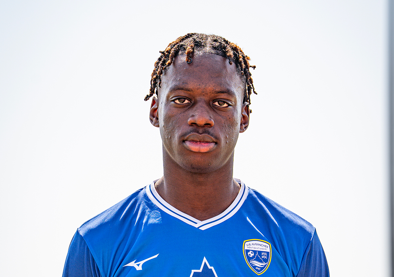 Steevy Mazikou est la septième recrue de l'US Avranches lors de ce mercato. ©Rémy Caraby / USAMSM