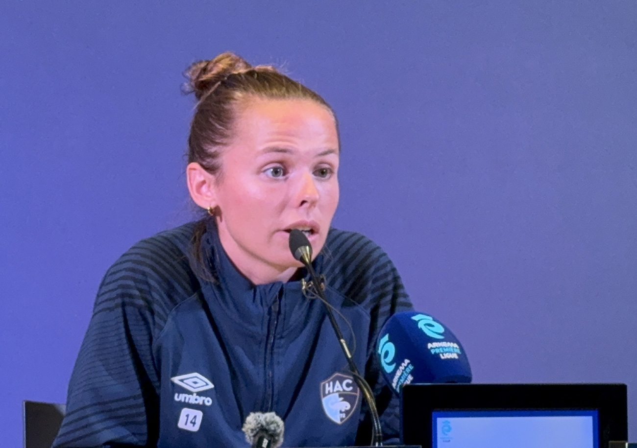 Pour sa cinquième année au HAC et sa seconde en tant que capitaine, Romane Enguehard pense que son équipe peut faire mieux que la saison passée avec cette 8e place et ce total de 21 points.