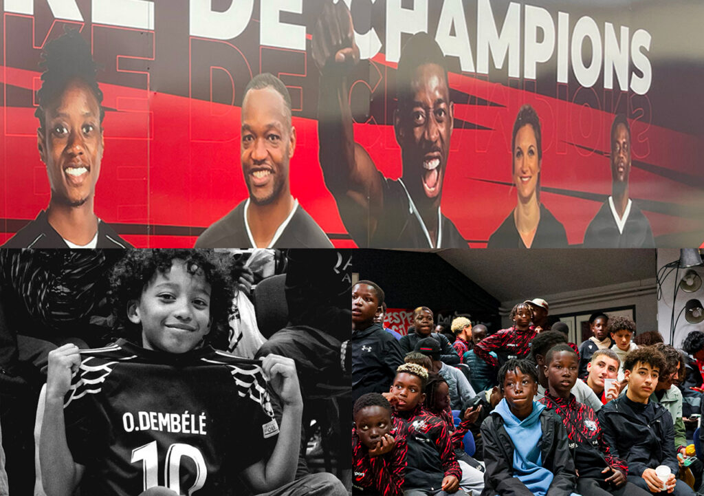 150 personnes, dont de nombreux jeunes licenciés de l'EFC 27, se sont réunies lundi soir au Stade Mathieu Bodmer pour assister à la remise du Ballon d'or d'Ousmane Dembélé.