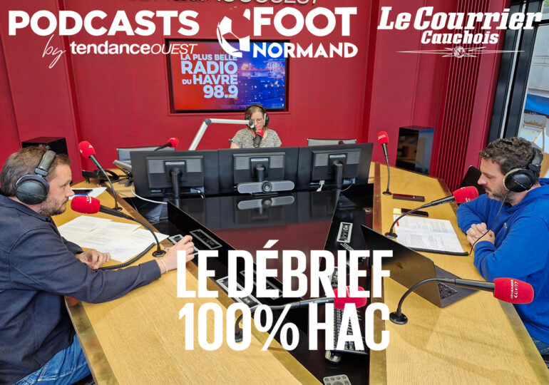 Josué Cassé, journaliste à Foot Mercato, est l'invité de Célia Caradec (Tendance Ouest), Luc Gallais (Le Courrier Cauchois) et Mathieu Billeaud (Foot Normand).