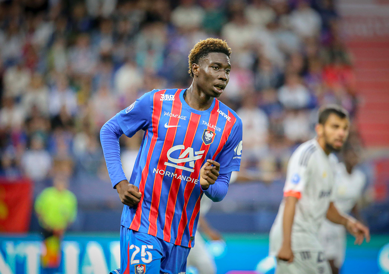 Avec 249' de temps de jeu, réparties en six apparitions, Zoumana Bagbema est le 12e élément le plus utilisé par Maxime d'Ornano. Une « stat » qui confirme son statut de remplaçant n°1. ©Damien Deslandes