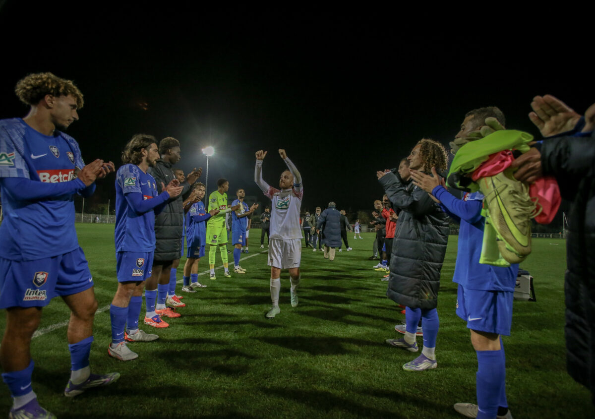Coupe de France. 5e tour - AG Caen (R1) / SM Caen (N1) 1-2 ©Damien Deslandes