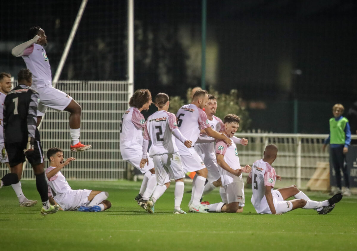 Coupe de France. 5e tour - AG Caen (R1) / SM Caen (N1) 1-2 ©Damien Deslandes