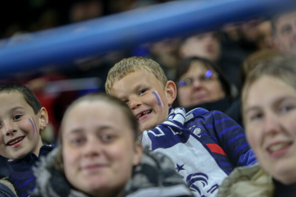 Ligue des nations féminines. Demi-finale retour - France / Allemagne 2-2 ©Damien Deslandes
