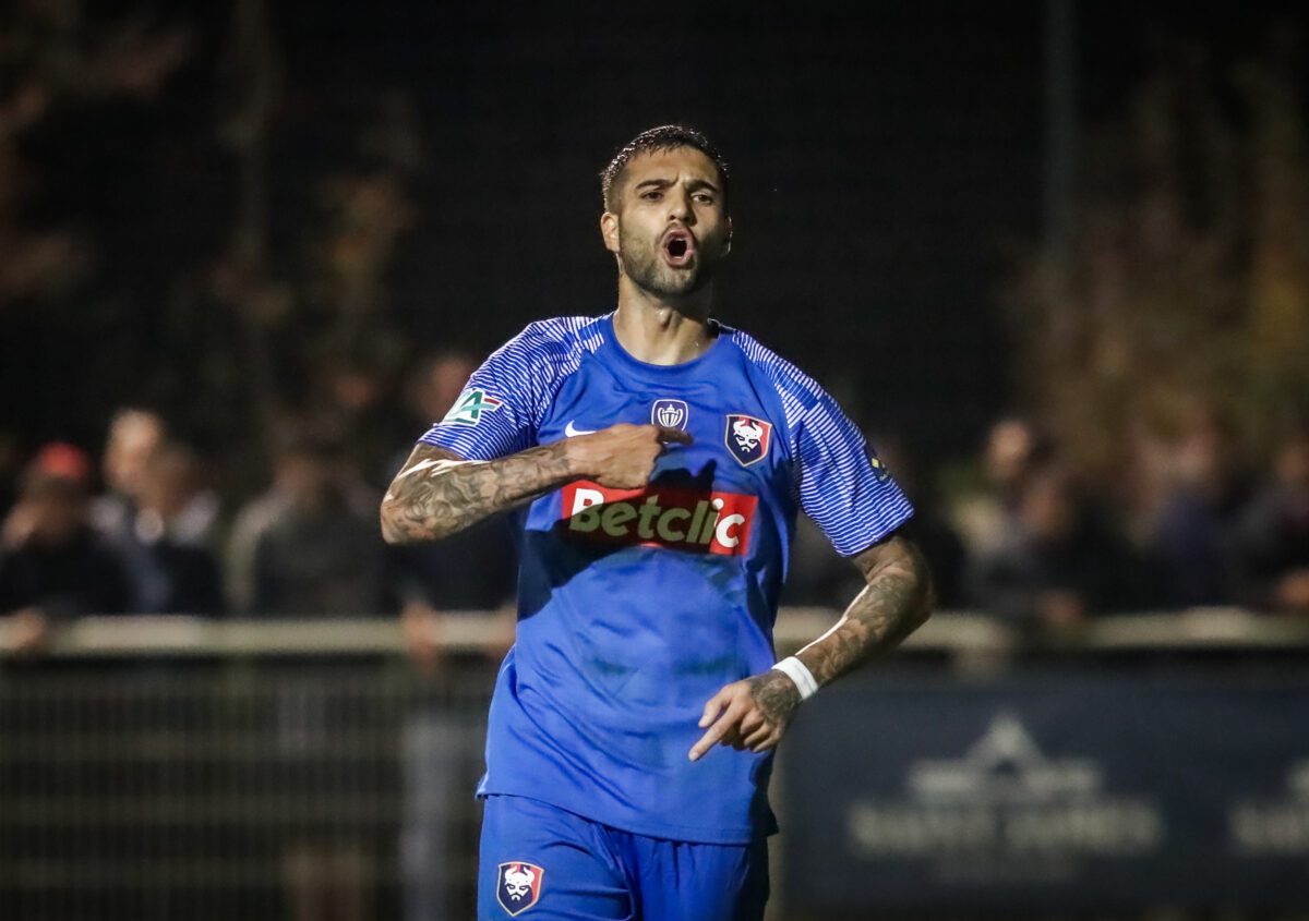 Coupe de France. 5e tour - AG Caen (R1) / SM Caen (N1) 1-2 ©Damien Deslandes