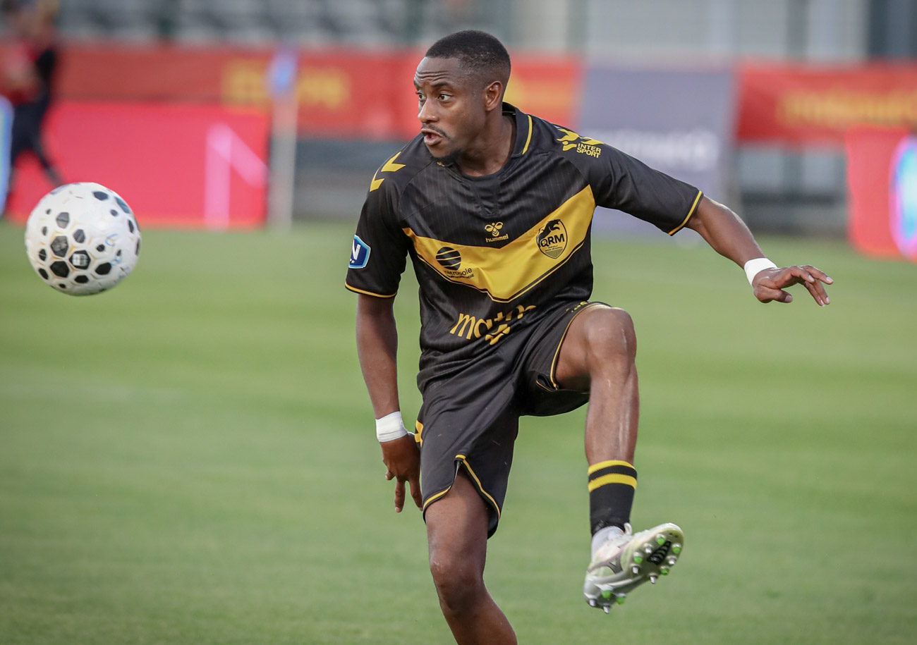 Namakoro Diallo et les Léopards avaient choisi de laisser l’initiative du jeu à Fleury. Cela a fonctionné en première période, moins en seconde, et cela a débouché sur un nul 1-1 à domicile. ©Damien Deslandes (Photo d'archives)