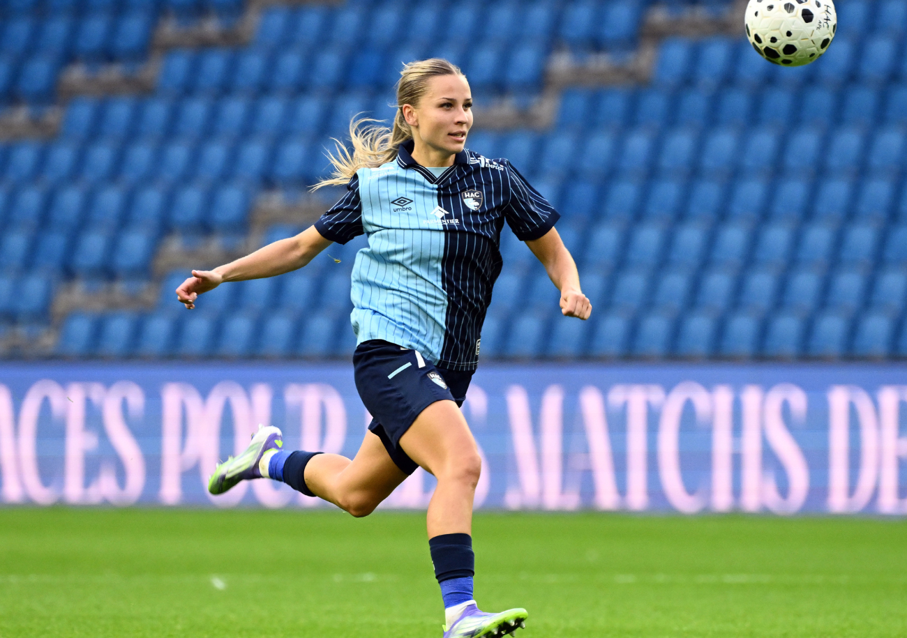 Zoé Stiévenart est le symbole d'un HAC féminin conquérant et épatant en ce début de saison d'Arkema Première Ligue. ©Emmanuel Lelaidier