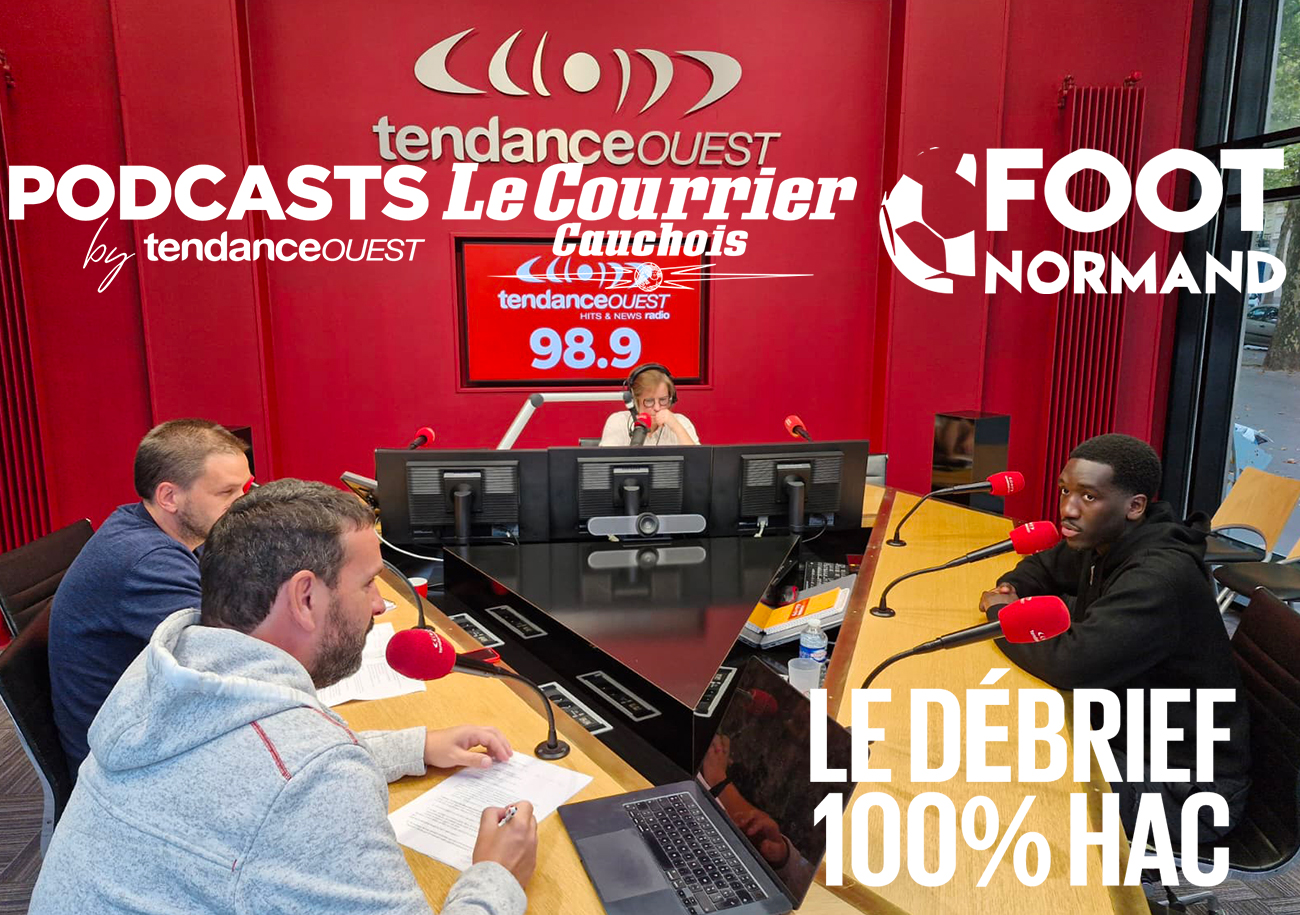 Rassoul Ndiaye, le milieu de terrain du HAC, est l'invité de Célia Caradec (Tendance Ouest), de Luc Gallais (Le Courrier Cauchois) et de Mathieu Billeaud (Foot Normand).