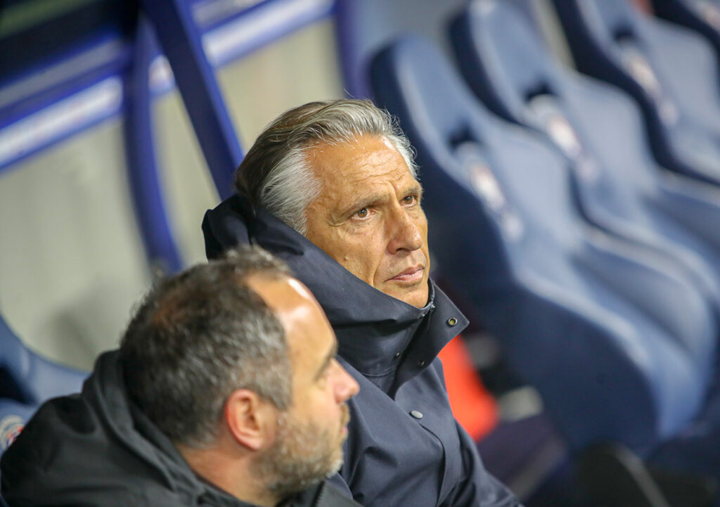 Avant de recruter, Régis Brouard et Christophe Chareyre, le coordinateur sportif, vont devoir dégraisser l'effectif ; plusieurs joueurs étant mécontents de leur temps de jeu famélique. ©Damien Deslandes