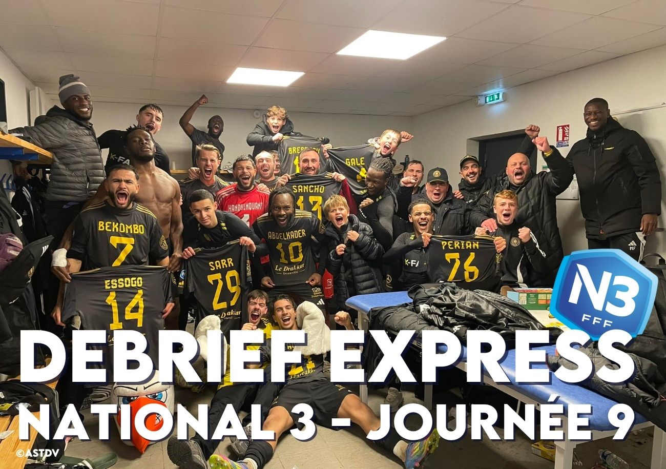 Alors qu'ils ne s'étaient pas encore imposés à domicile, cette saison, les joueurs de Cédric Hoarau ont fait tomber le leader, le Racing, au Commandant Hébert. ©ASTDV