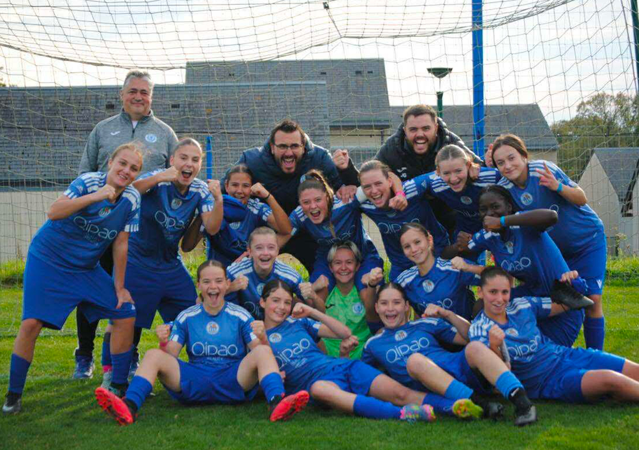 Avec une seule défaite au compteur cette saison, toutes compétitions confondues, les U18 de l'AG Caen surfent sur une excellente dynamique avant de défier le PSG. ©AGC