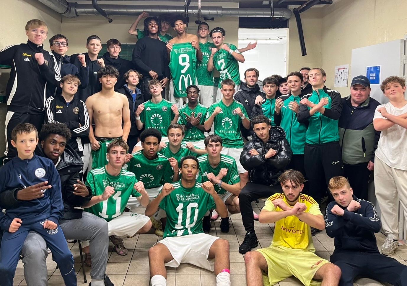 Attendue depuis une vingtaine d'années sur La Côte Fleurie, cette qualification au 1er tour fédéral de la Coupe Gambardella est un événement qui sera marqué par la réception des jeunes du HAC. ©ASTDV