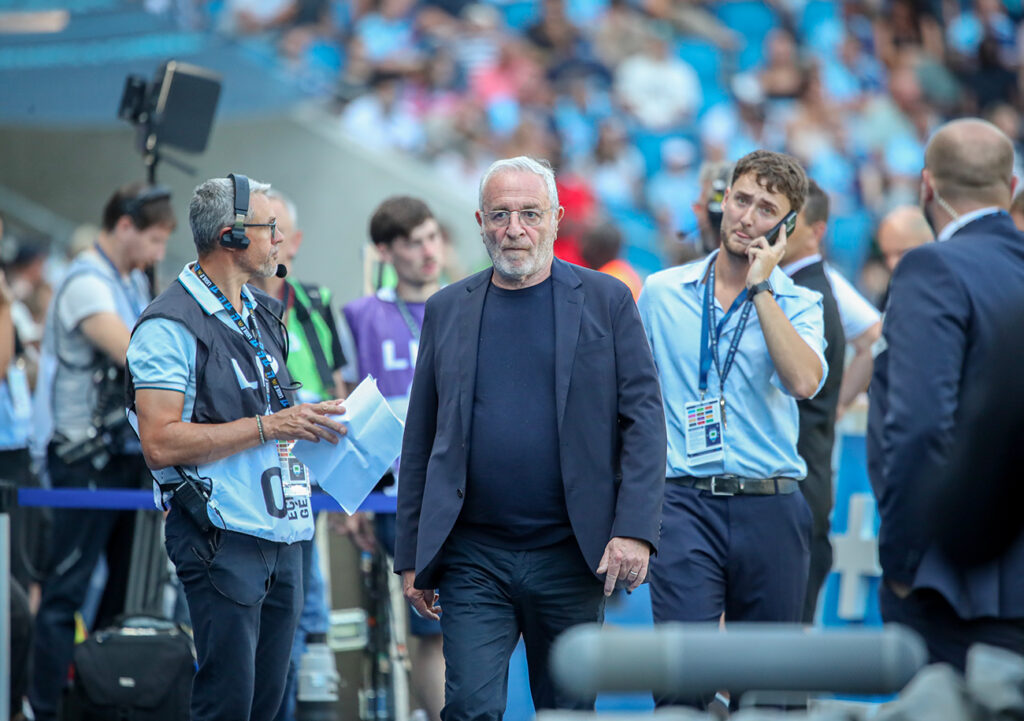 Président du HAC, Jean-Michel Roussier a peu goûté la communication de ses homologues toulousains, qui se sont empressés de défendre leur joueur. ©Damien Deslandes