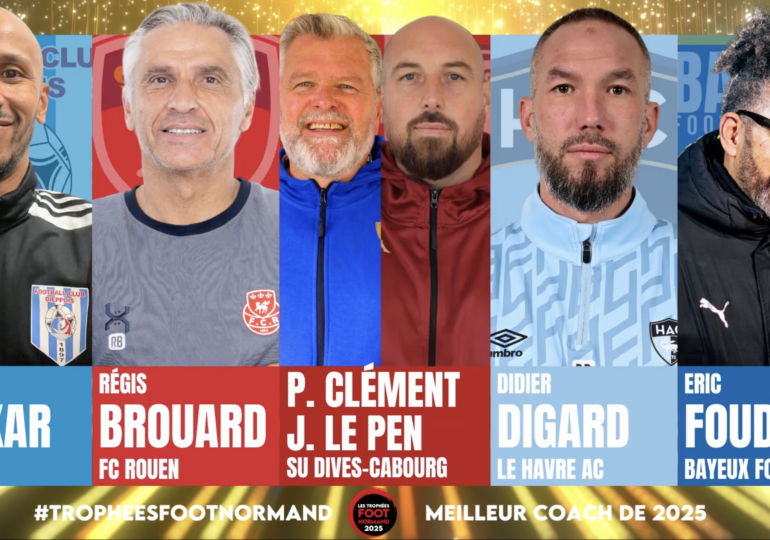 Elisez votre entraîneur de l'année 2025