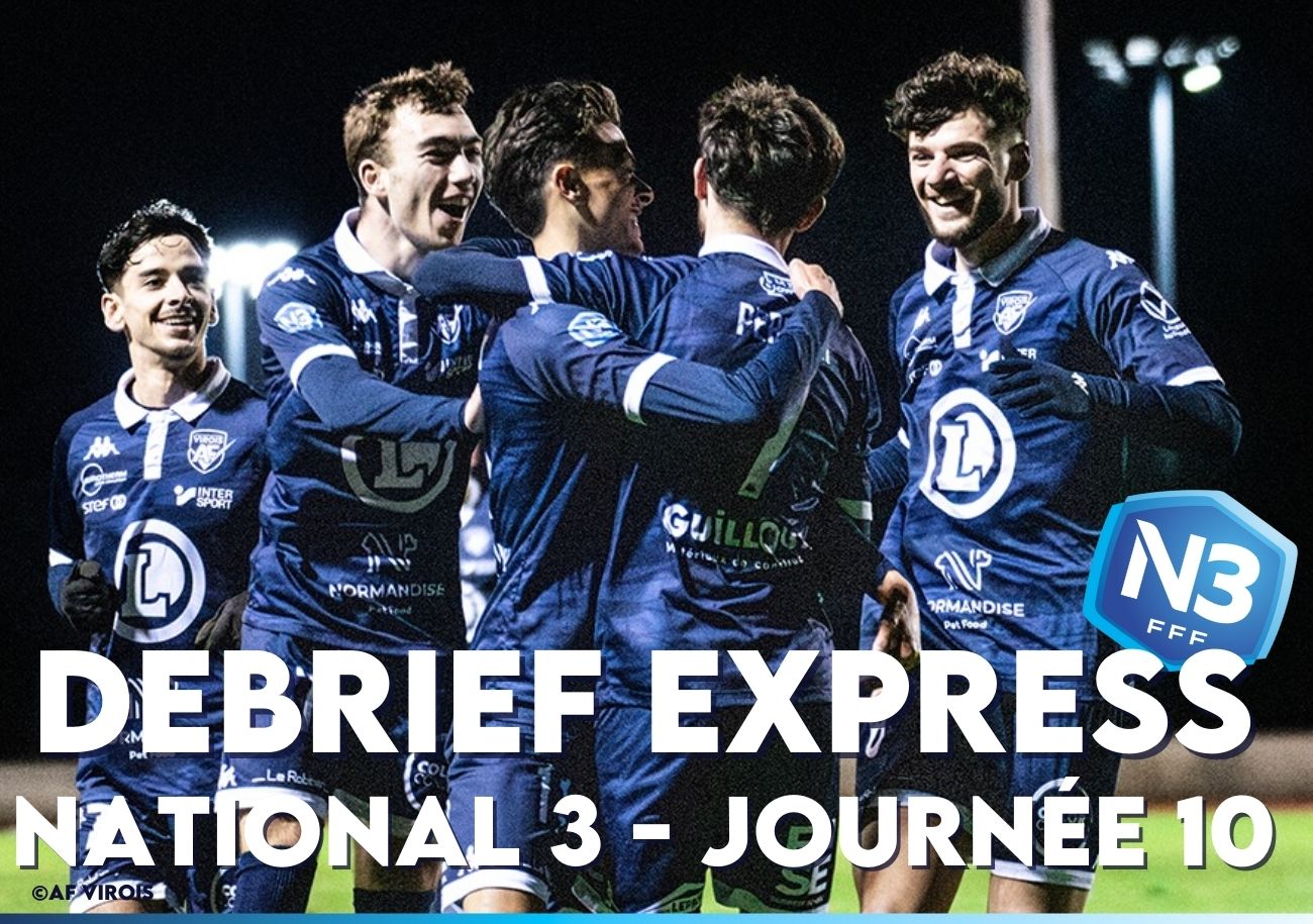 Vainqueur 2-0 de l'US Alençon, l'AF Virois revient à un point du fauteuil de leader occupé par la GS Pontivy. ©AFV