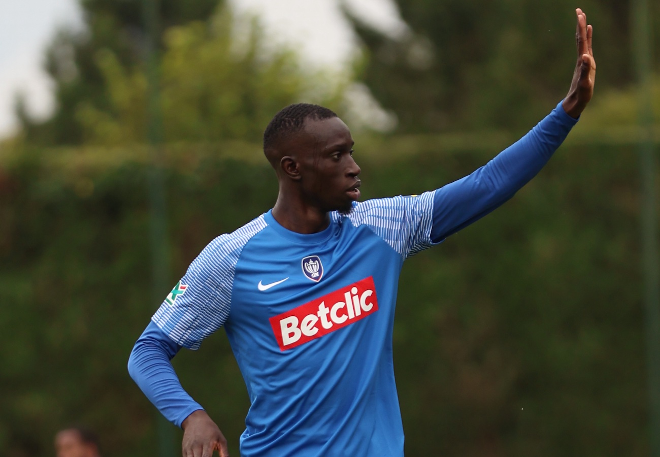 Batissaninque Mendes pense que le FC Dieppe ne fera aucun complexe sur la pelouse de l’US Orléans (N1) en 32e de finale de Coupe de France. ©FCD