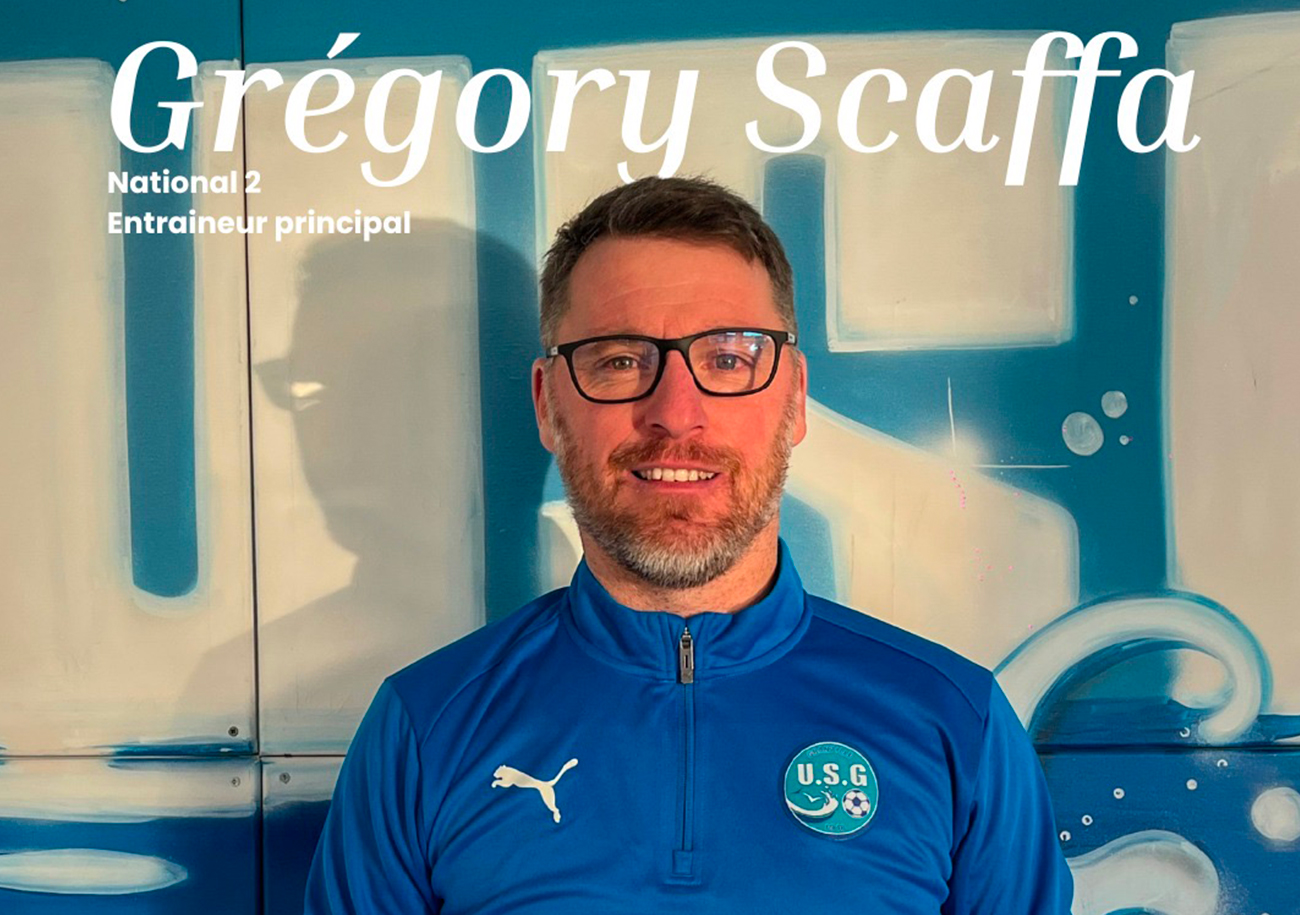 Ancien adjoint de David Carré à QRM, Grégory Scaffa est le nouvel entraîneur de l'US Granville. ©USG