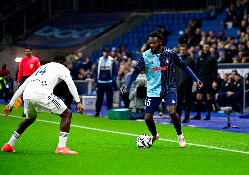 Le penalty raté par Issa Soumaré à une dizaine de minutes de la fin constitue incontestablement le tournant de ce match. ©Emmanuel Lelaidier