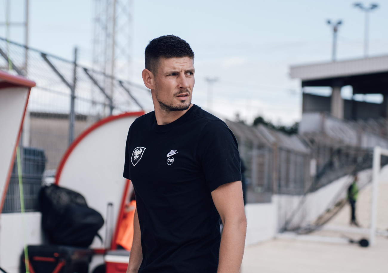 Pour sa première saison à la tête des féminines du Stade Malherbe, Tristan Blanchard les a emmené en 16es de finale de Coupe de France. Une première dans la jeune histoire de la section féminine créée en 2019. ©SM Caen