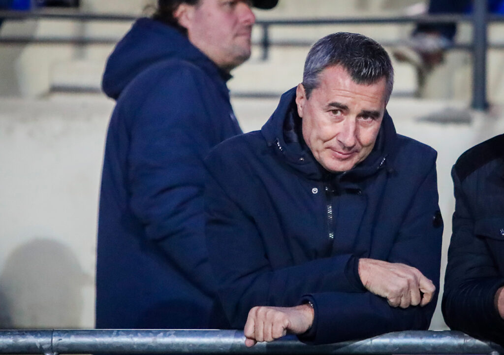 Présent dans les travées de Fenouillère, samedi, Marc Keller a eu une pensée pour son ami, Gilbert Guérin. ©Damien Deslandes