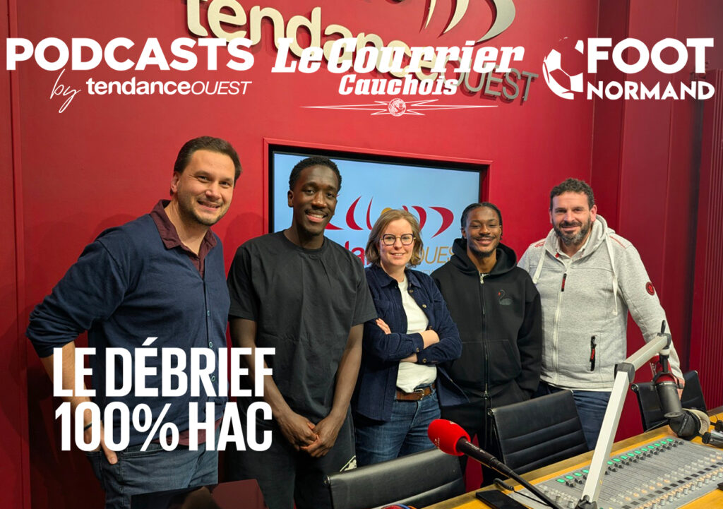 Rassoul Ndiaye et Félix Mambimbi sont les invités de Célia Caradec (Tendance Ouest), Luc Gallais (Le Courrier Cauchois) et Mathieu Billeaud (Foot Normand).