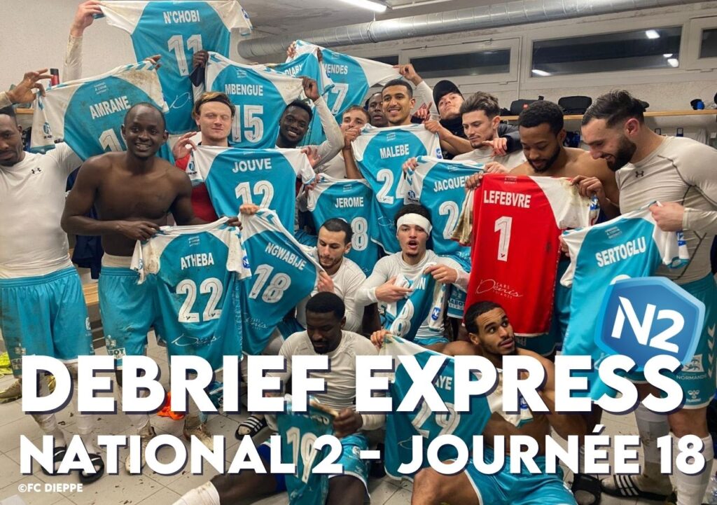 Après trois matchs sans succès (1N-2D), le FC Dieppe s'est imposé à Epinal. ©FCD