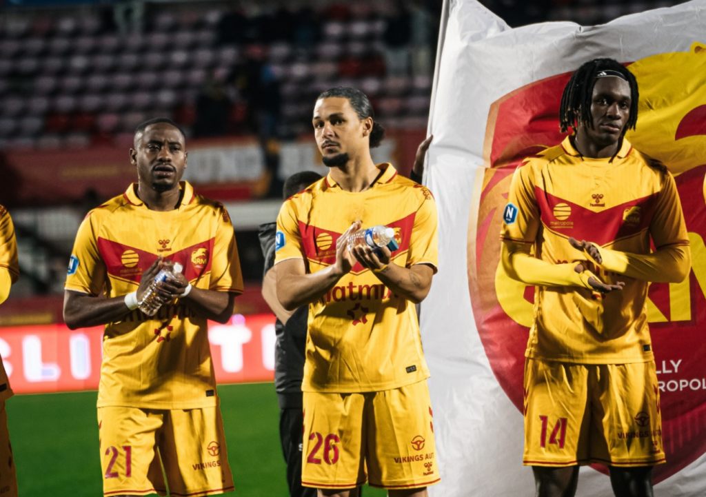 Relégables après 21 journées de National, les joueurs de Fabien Valéri ont repris espoir en s'imposant contre Concarneau (2-1). ©QRM