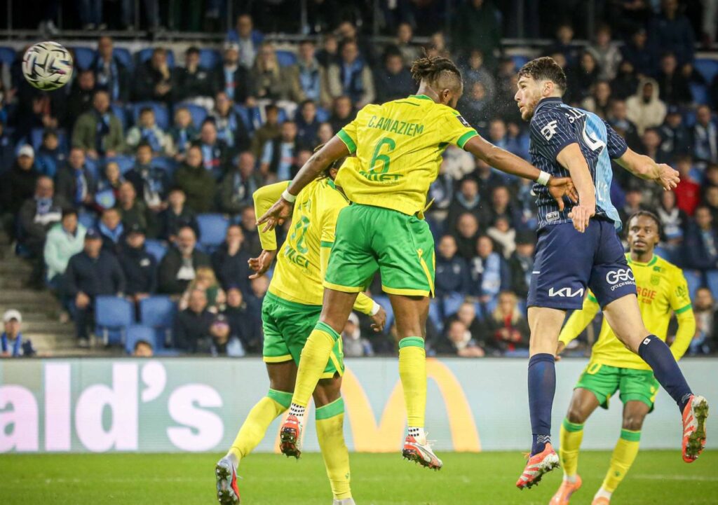 Buteur à l'aller contre le FC Nantes (1-1), Gautier Lloris pourrait être le patron d’une charnière centrale newlook pour le match retour, ce dimanche. ©Damien Deslandes