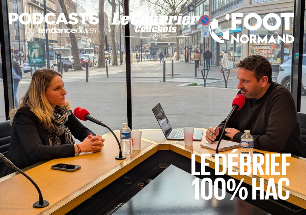 Manager général de la section féminine du HAC, Laure Lepailleur est l'invité du Débrief 100% HAC.