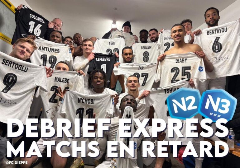 A Wasquehal, le FC Dieppe a enchaîné un troisième succès consécutif. ©FCD