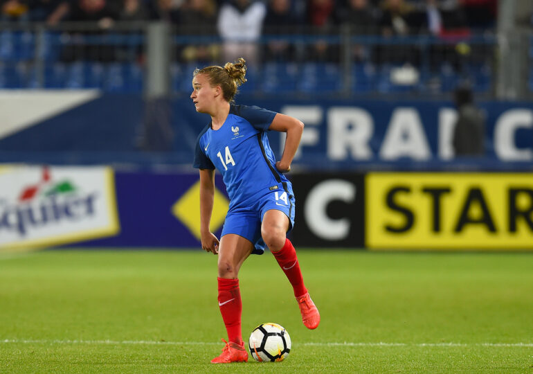 La Normande Théa Gréboval ne sera pas dépaysée à d'Ornano. C'est dans ce stade que la Parisienne à honorer sa seule sélection en équipe de France. ©Roland Le Meur