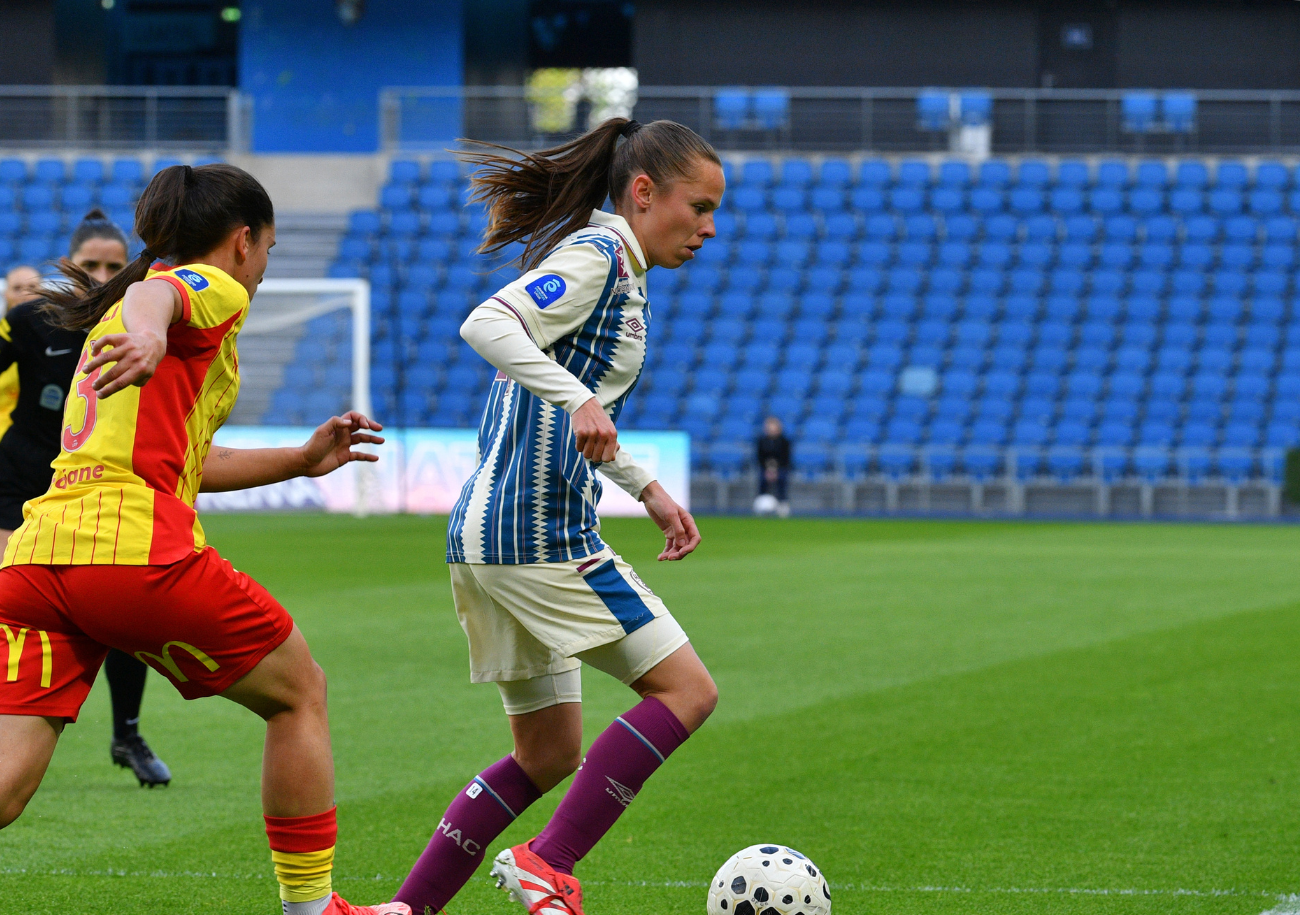 Romane Enguehard et ses partenaires sont désormais sûres d'être maintenues en Arkema Première Ligue. ©Emmanuel Lelaidier