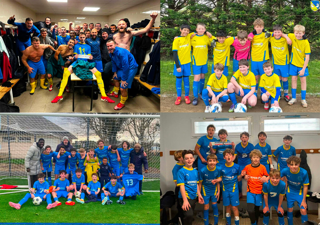 En l'espace de cinq ans, l'AJS Colleville-Ouistreham a doublé les effectifs de son école de foot, pour le porter aujourd'hui à 135 licenciés. ©AJSCO